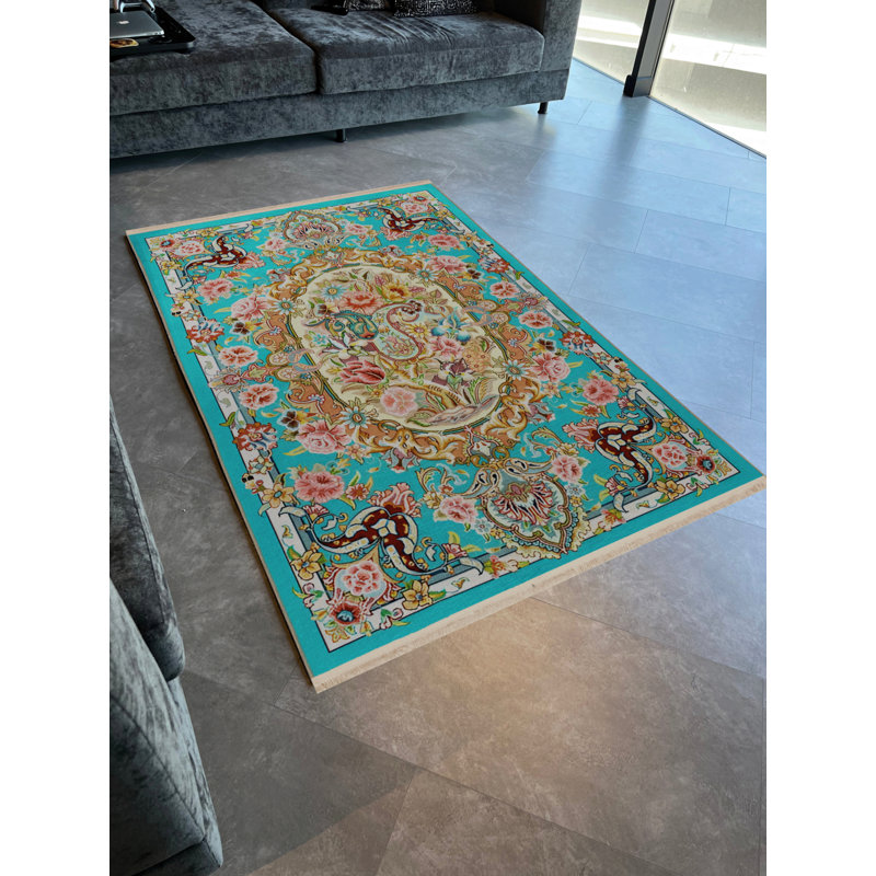 Tapis intérieur / extérieur rectangulaire Christapher, Rectangle 3 pi 3 po x 8 pi 2 po