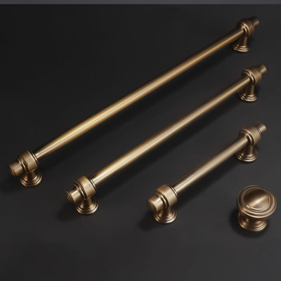 10 Pack Cabinet Handles 12.6 Inch Hole Centre Zinc Alloy Drawer Pulls For Kitchen Bathroom Bedroom Furniture Hardware