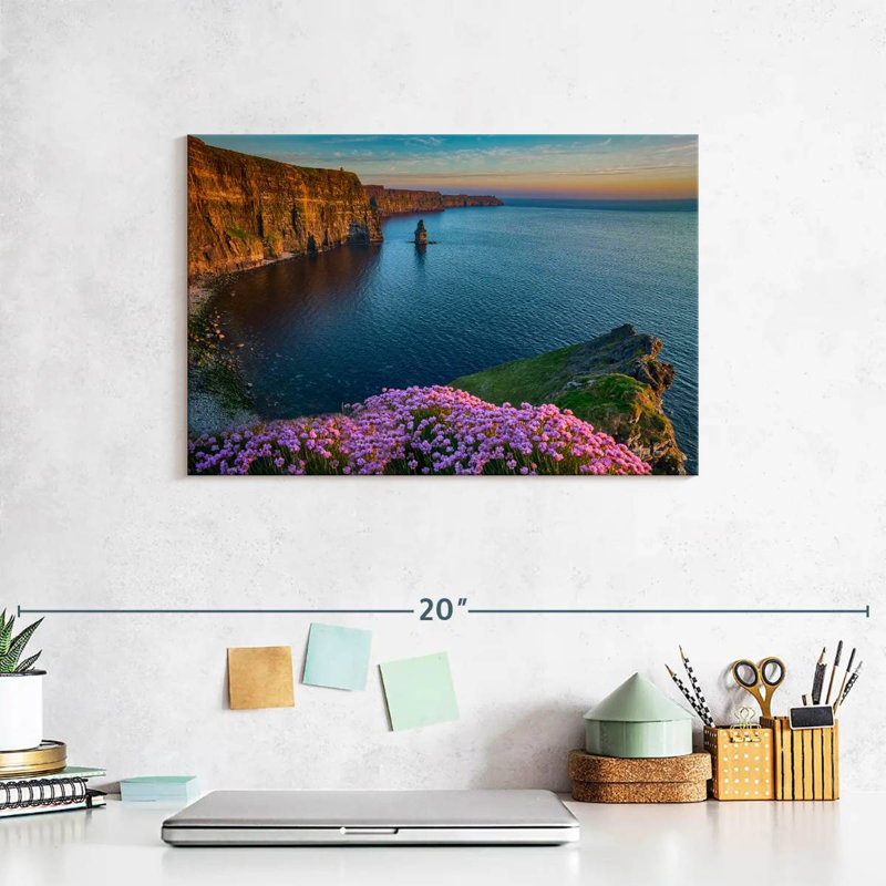 Ravi Scenic View At Moher Cliffs, 8" H x 12" W