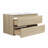 Wall-Mounted Bathroom Vanity With Ceramic Sink-56410117