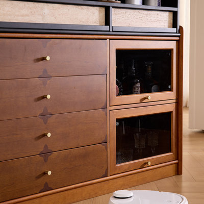 Buffet rétro simple et léger de luxe