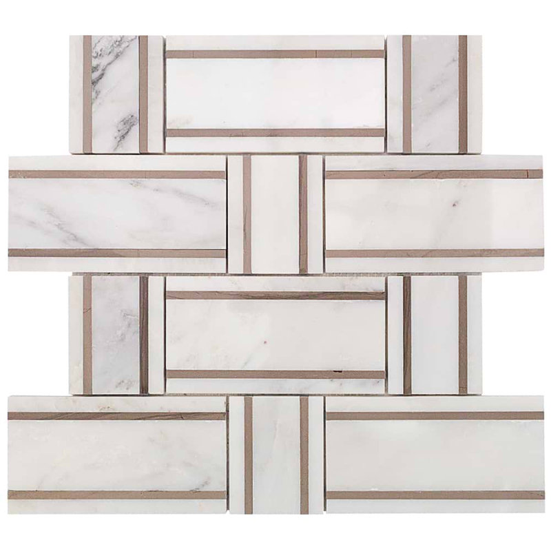 Esplanade Marble Tile, Canyon Cloud