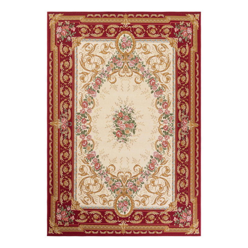 Tapis d'extérieur traditionnel, Rectangle 6 pi 1 po x 9 pi