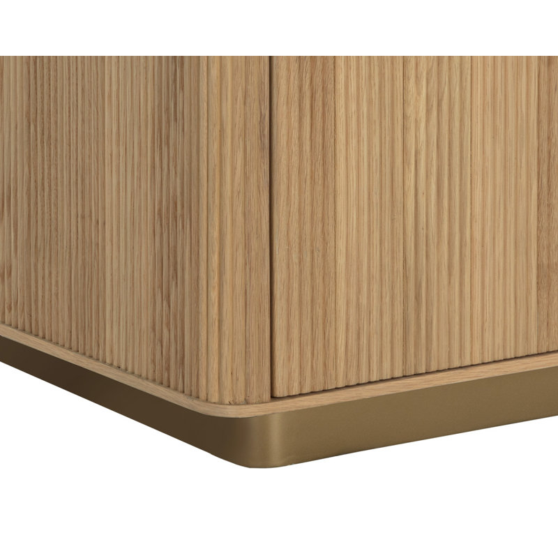 KALLA 2 - Drawer Nightstand, Brown