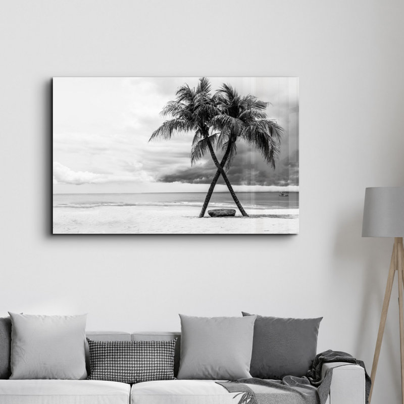 Peinture murale élégante en verre trempé 18,1 po x 28,3 po | 100% verre trempé, épaisseur: 0,16 pouce | Imprimé UV pour des couleurs éclatantes et une durabilité | Parfait pour la décoration intérieure et l'esthétique moderne