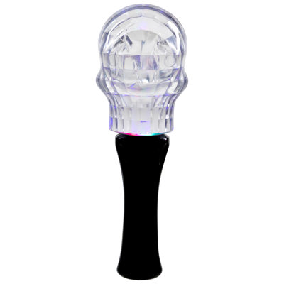 9" LED Transparent Multi-Function Halloween Skull Light