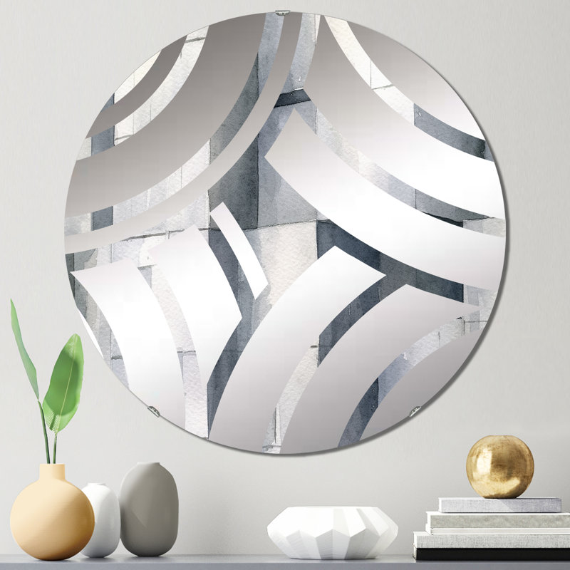 Miroir décoratif Faven, 23,6 po x 23,6 po
