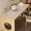 Bureaux en bois massif en L Burlywood-295450966-295450968
