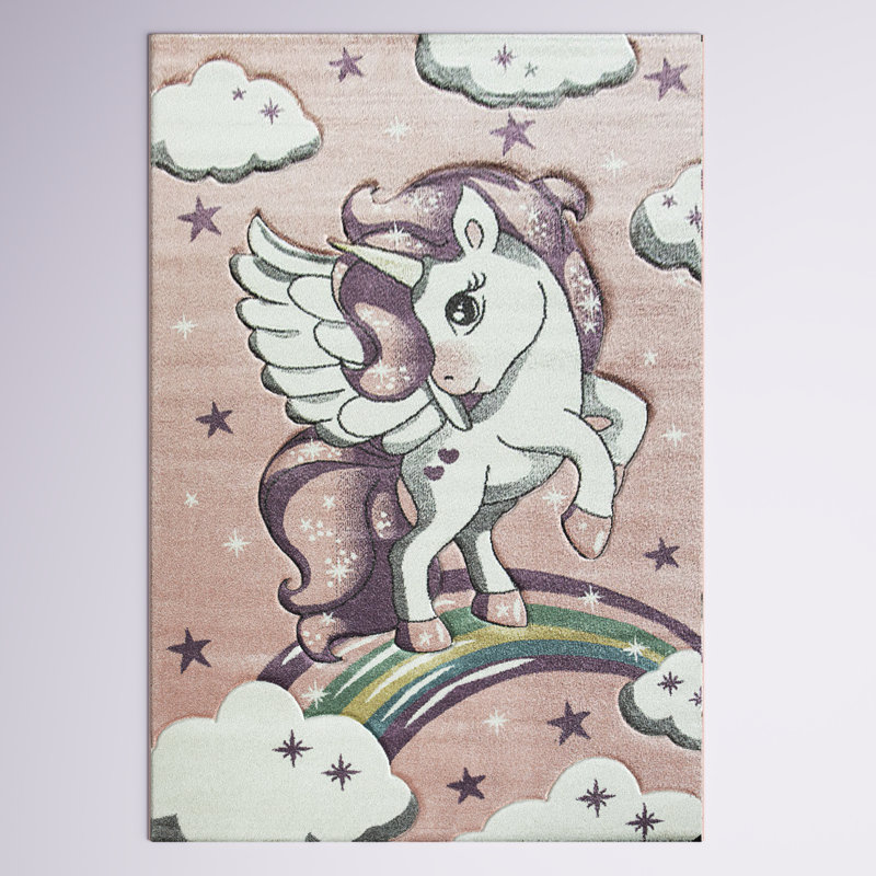Byerly Polypropylene Rug, Rectangle 6'7" x 9'6"