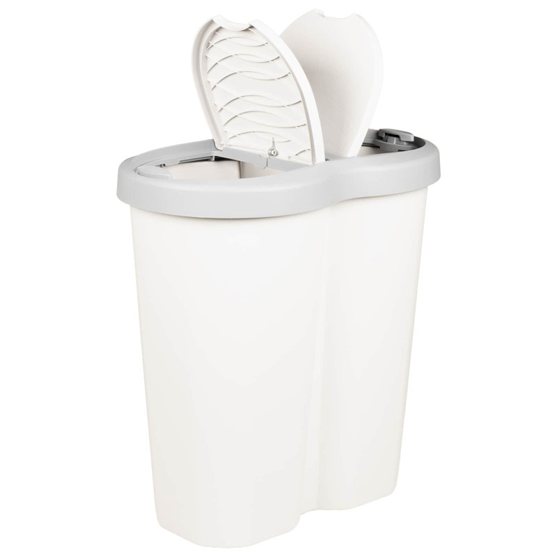 PP Multi-Compartment Rubbish & Recycling Bin