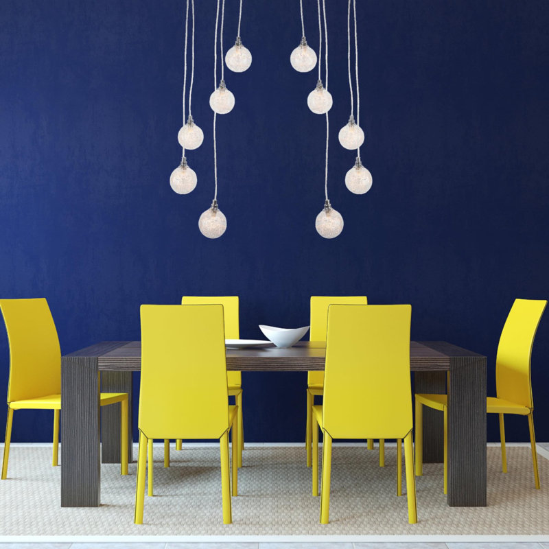 Komon 5 - Light Sliver Cluster Pendant