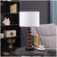 Lampe de table moderne 27,5 po In Coastal Littoral Wood Insp