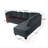 SOFA, Polyester L-Shaped Sectional Sofa