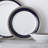 Noritake Crestwood Cobalt Platinum 12-Piece Dinnerware Set, Service For 4
