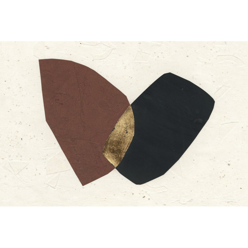 " UA CH Organic Overlay II " by Renee W. Stramel Painting Print, 8" H x 12" W x 1.25" D