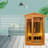 Engdash FAR Infrared Sauna in Hemlock