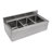 Three Bowls Kitchen Bar Sink with Faucet