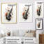 Clarinet Curve Sleek Black sur toile-97060956-97060959