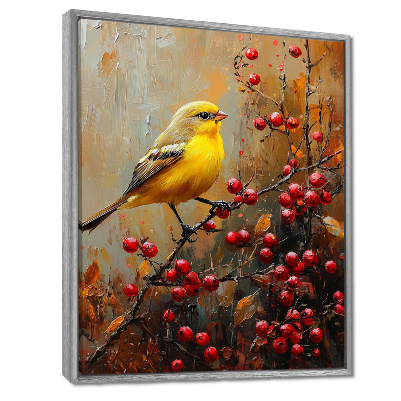 Lagrone - Animals Canvas Prints, Argent argent, Reproduction encadrée sans passe-partout, H 32 po x l 16 po