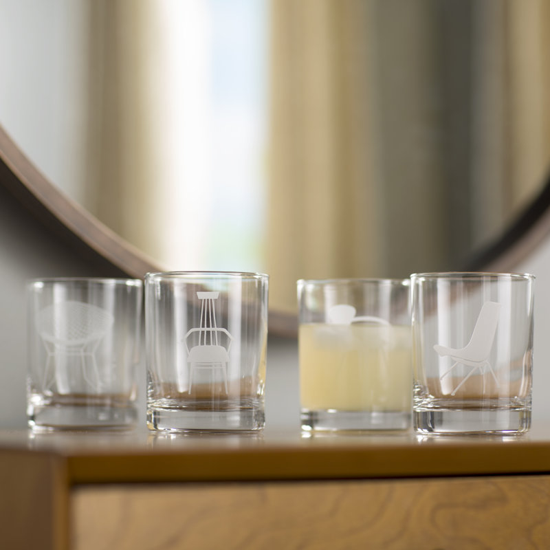 Avalea 4 pièces 14 oz. Ensemble de verres à whisky