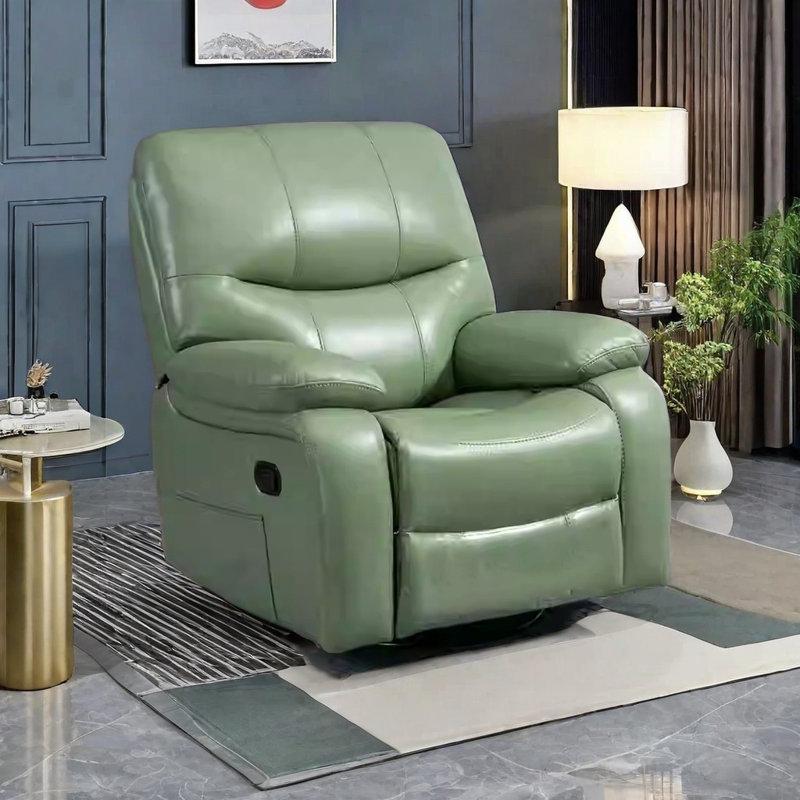 Fauteuil inclinable pivotant Emberlei, Vert