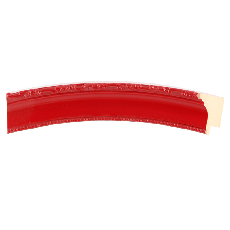 Miroir décoratif biseauté Reposa, H 38,63 po x l 26,63 po, Rouge des Fêtes