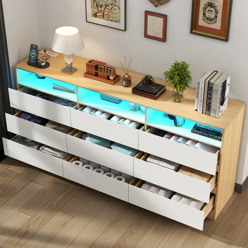 Commode 9 tiroirs Lashala