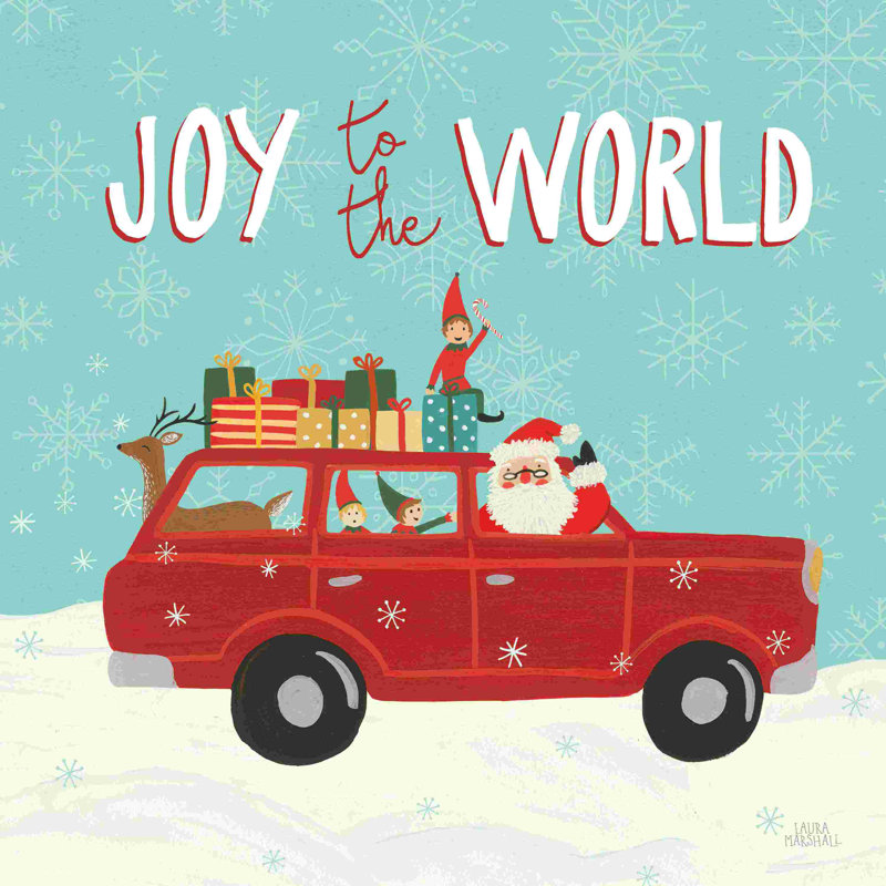Holiday Voyageurs II, H 12 po x l 12 po, Non, Toile tendue