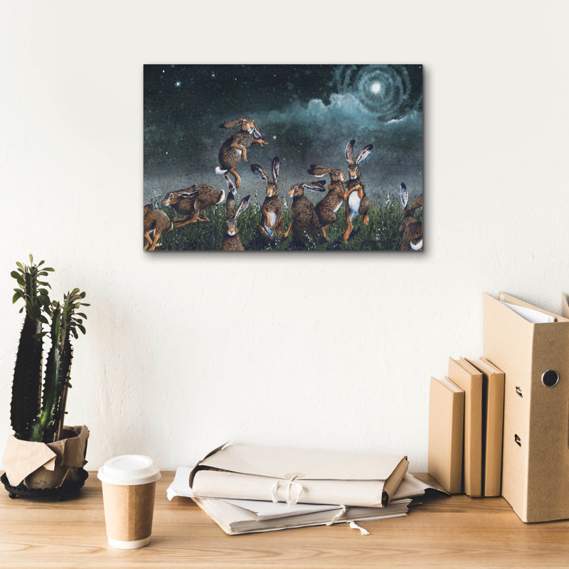 "Moondance" par Maggie Vandewalle, H 12 po x l 18 po x P 0,75 po