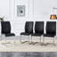 Chaises de salle à manger avec pieds en métal, chaise d'appoint sans accoudoirs pour la maison-2101244731-2101244728-2101244707