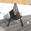Support de hamac pliable, support de hamac 2 en 1 seulement, noir
