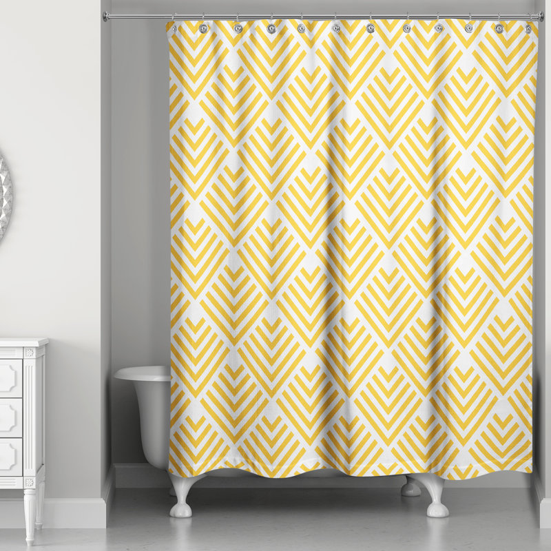 Shower Curtain, Yellow