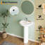 CARTMAN 17.32'' Ceramic Bathroom Sink