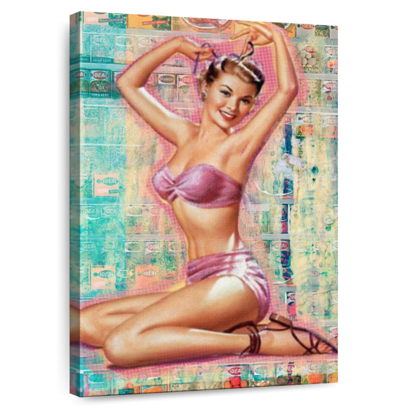 Pin-Up I, 48" H x 32" W