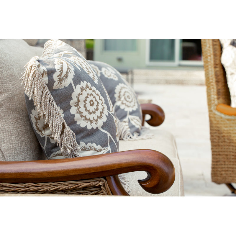 Brookside Outdoor 2 - Seat Loveseat, Nurture Pebble