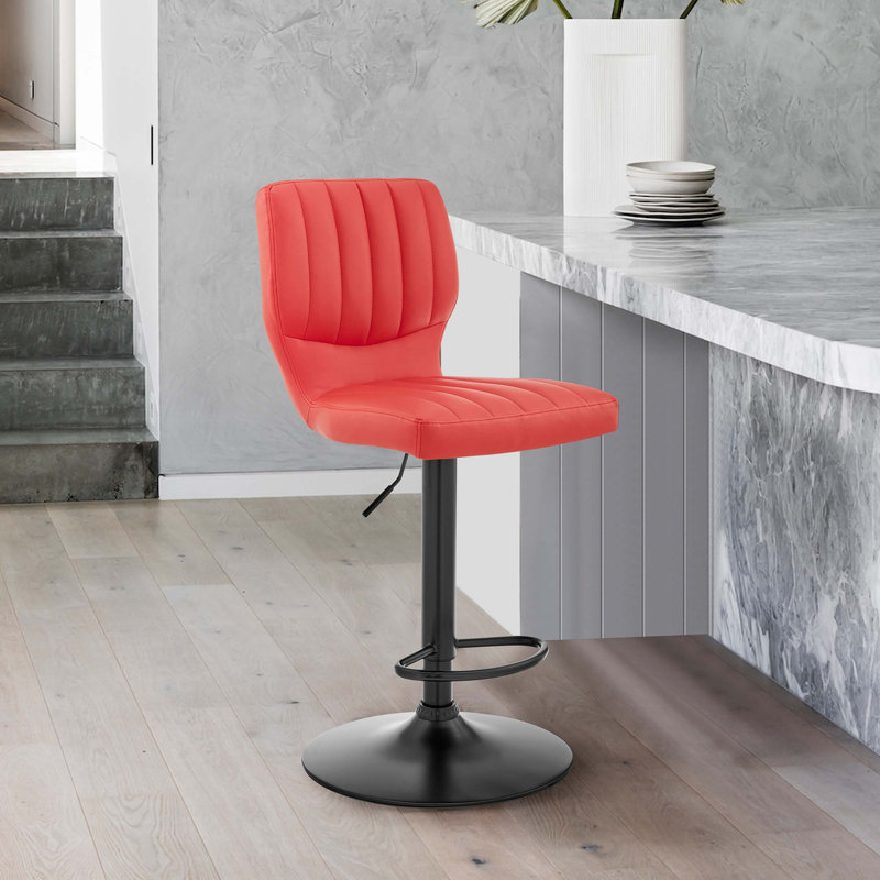 Tabouret tournant à hauteur réglable