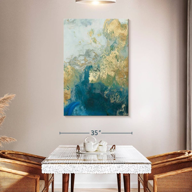 Avery Ocean Splash II, 48" H x 32" W