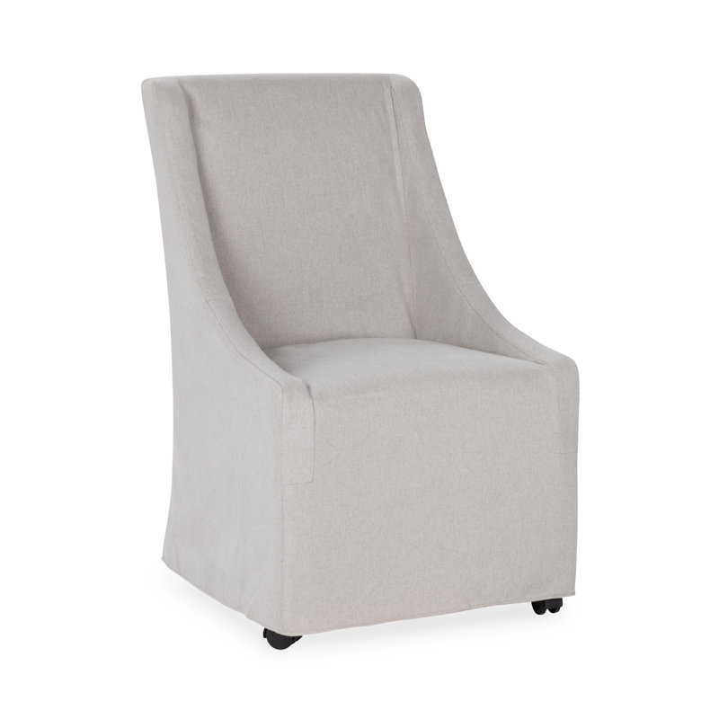 Warwick Upholstered Dining Chair, Sandy Tan