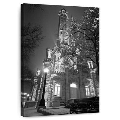 Château d'eau illuminé Sirci, Chicago