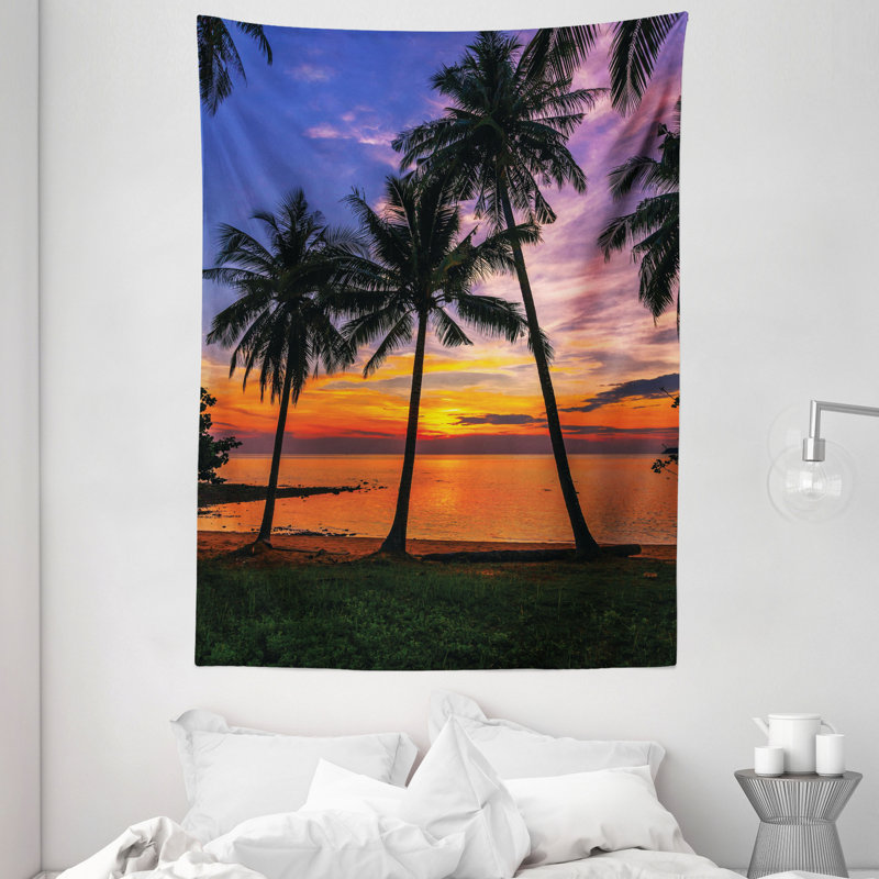 Tapisserie en polyester Sunset, H 80 po x l 60 po