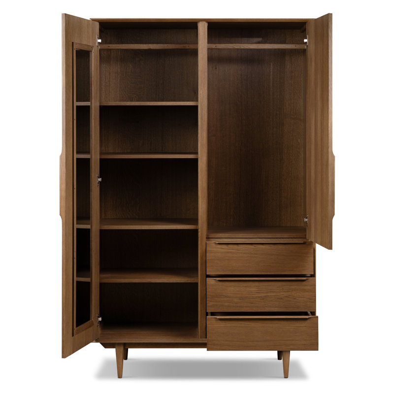 Armoire / armoire en chêne américain Maro