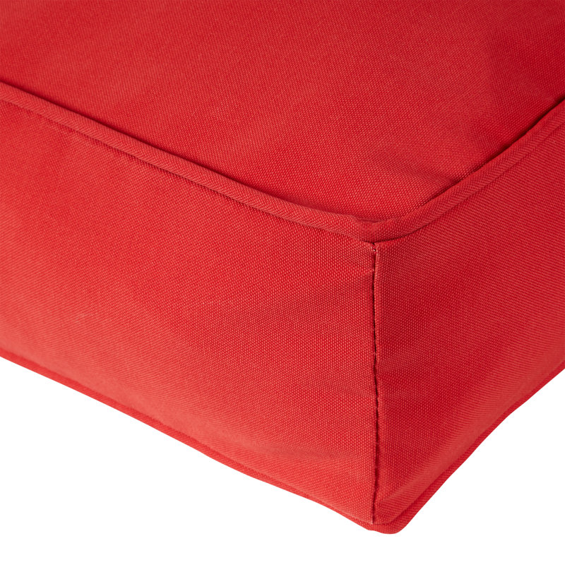 Lit pour chien intérieur / extérieur Jann, Grand (l 48 po x P 36 po x H 6 po), Salsa