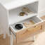 Table de bout en rotin 15 pouces avec ports USB et prise de courant Meshoppen (ensemble de 2)-129877671