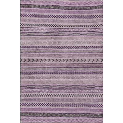 Premium Machine Washable Marasco AMF1625 Stripes Rug