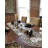 Reanna White Daisy Green Leaves Table Runner-1007581557
