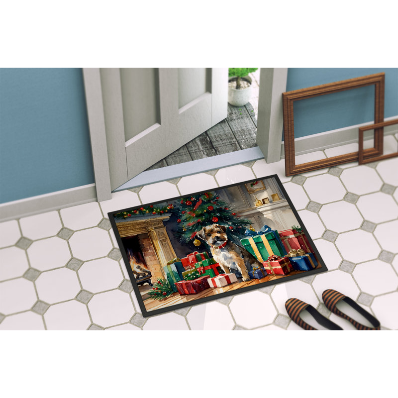 Tapis d'entrée antidérapant Jeitt, L 18 po x L 27 po