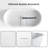 63'' x 29.5'' Soaking Solid Surface Bathtub