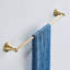 Porte-serviettes mural monocouche en laiton antique