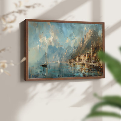 Nautical Series-CCXVII -Framed Print - Restickable