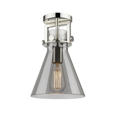 Skokie Glass Semi Flush Mount